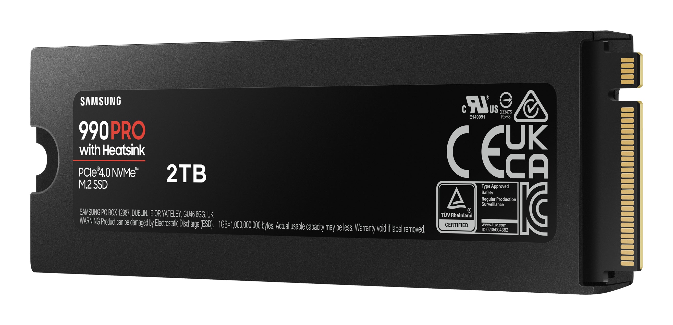 Samsung Samsung MZ-V9P2T0 2 To M.2 PCI Express 4.0 NVMe V-NAND MLC