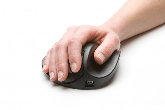 BakkerElkhuizen HandShoeMouse Small Wireless, Souris Ergonomique Sans Fil