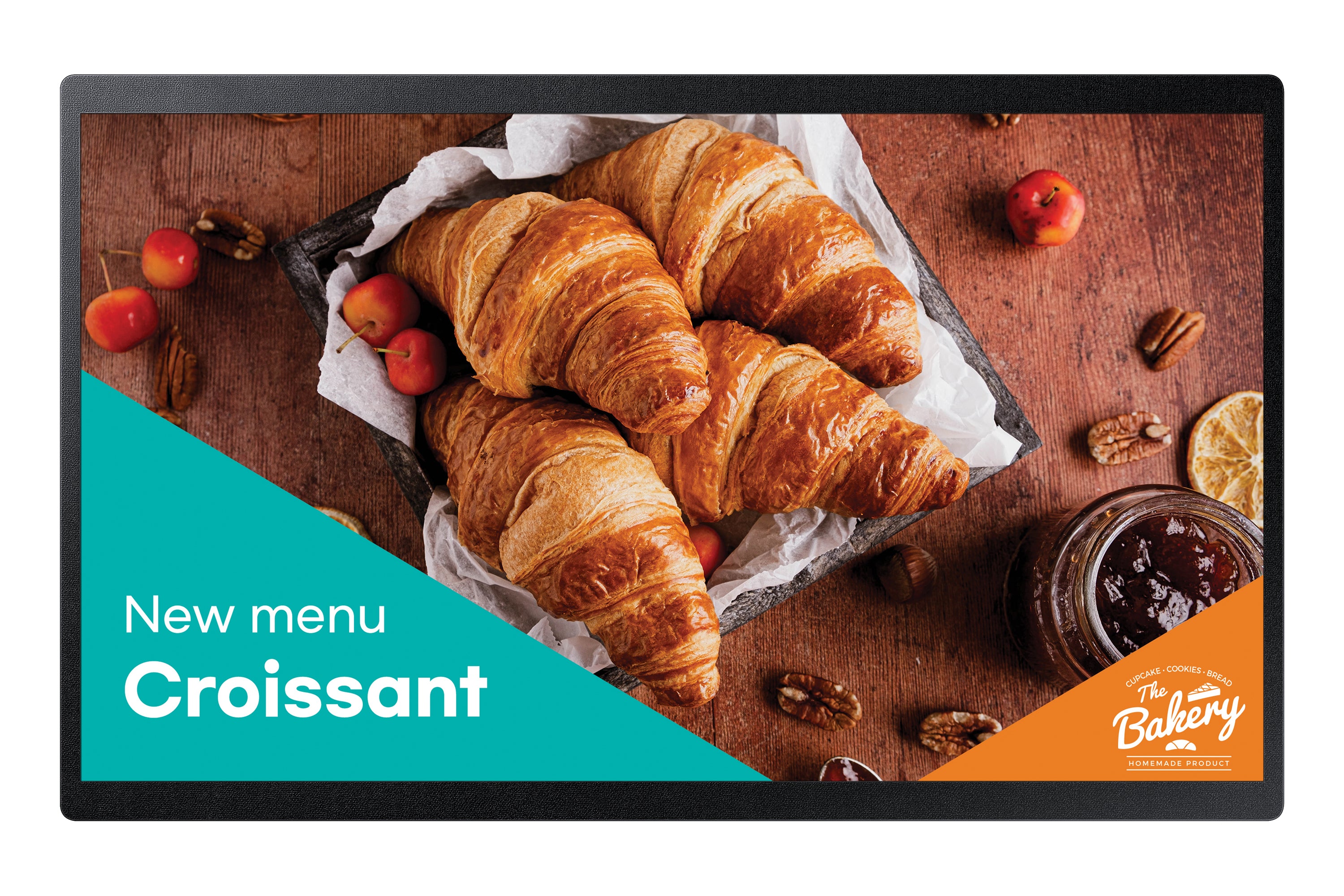 Samsung Samsung QB24C Écran plat de signalisation numérique 61 cm (24") LED Wifi 250 cd/m² Full HD Noir Intégré dans le processeur Tizen 16/7