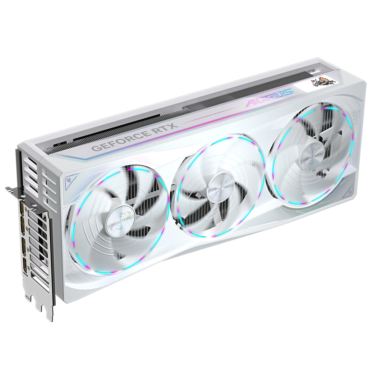 GIGABYTE AORUS GeForce RTX 5090 STEALTH ICE 32G Carte Graphique - 32GB GDDR7, 512bit, PCI-E 5.0, 2655MHz Fréquence du cœ