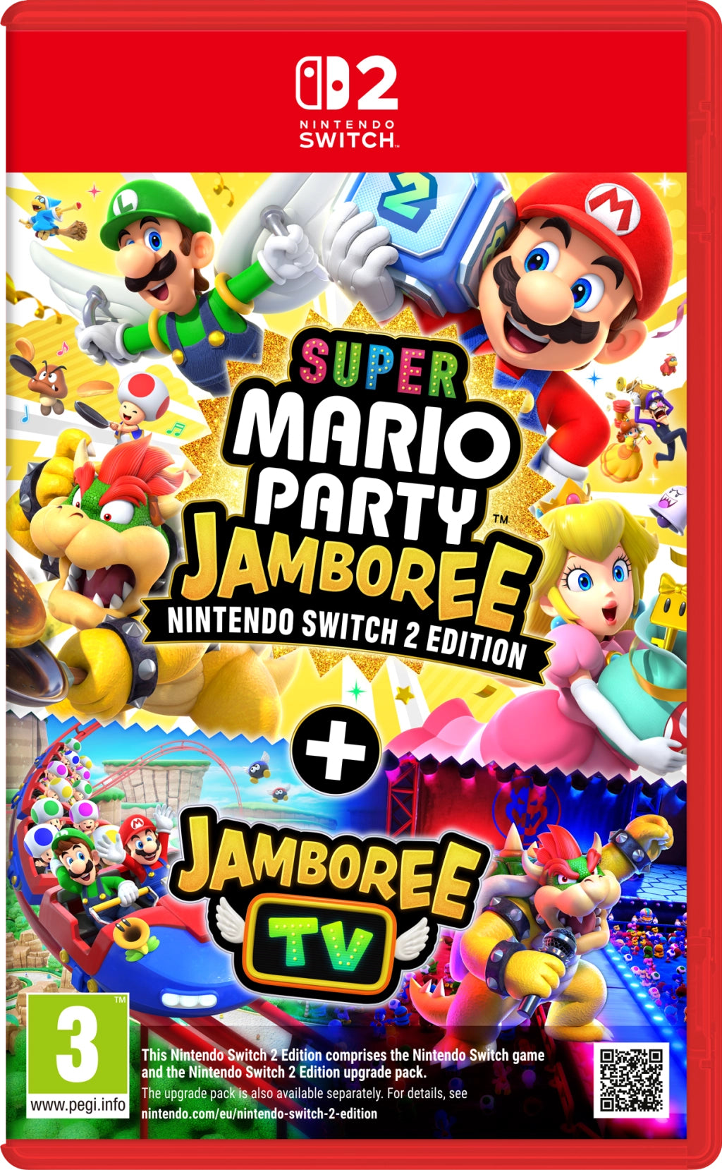 Nintendo Super Mario Party Jamboree Standard Allemand, Néerlandais, Anglais, Espagnol, Français, Italien, Japonais, Coréen, Russe Nintendo Switch 2