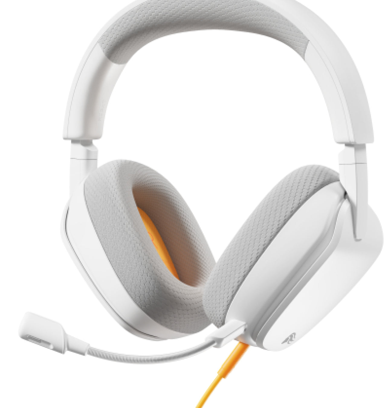 Glorious Gaming Glorious GHS Eternal - Casque gaming stéréo pour PC, PS5, PS4, Xbox, Switch. Transducteurs inclinés sur mesures, micro détachable 3,5 mm haute-clarté ajustable. Résistant, confort longue durée. Blanc