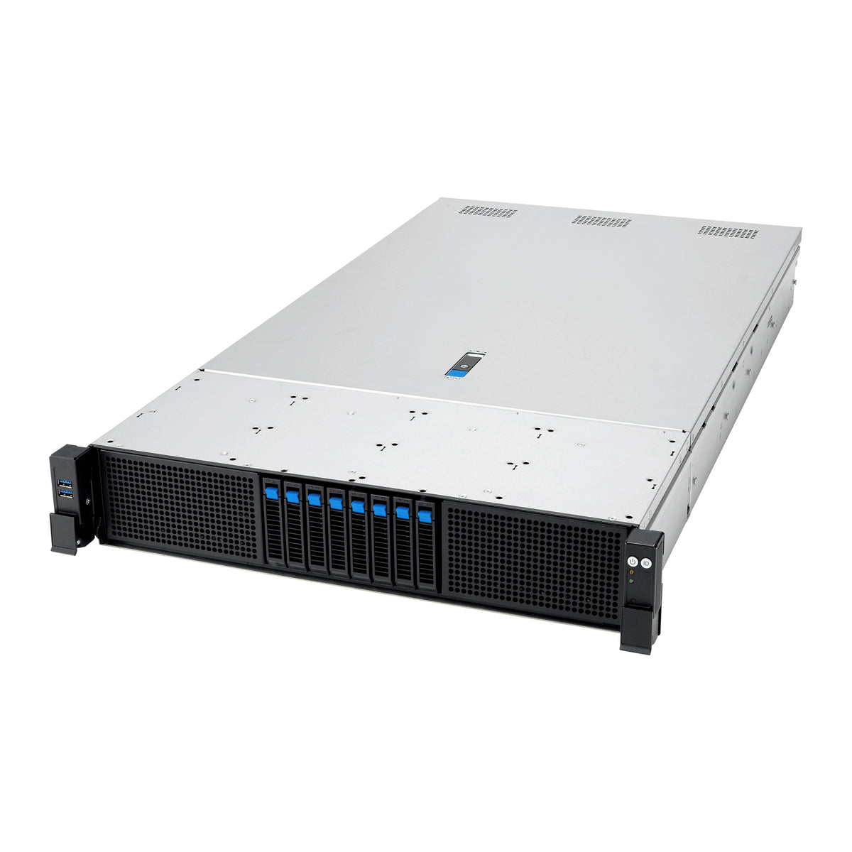 ASUS RS720A-E13-RS8U Serveur Rack 2U Socket SP5 Noir et Argent