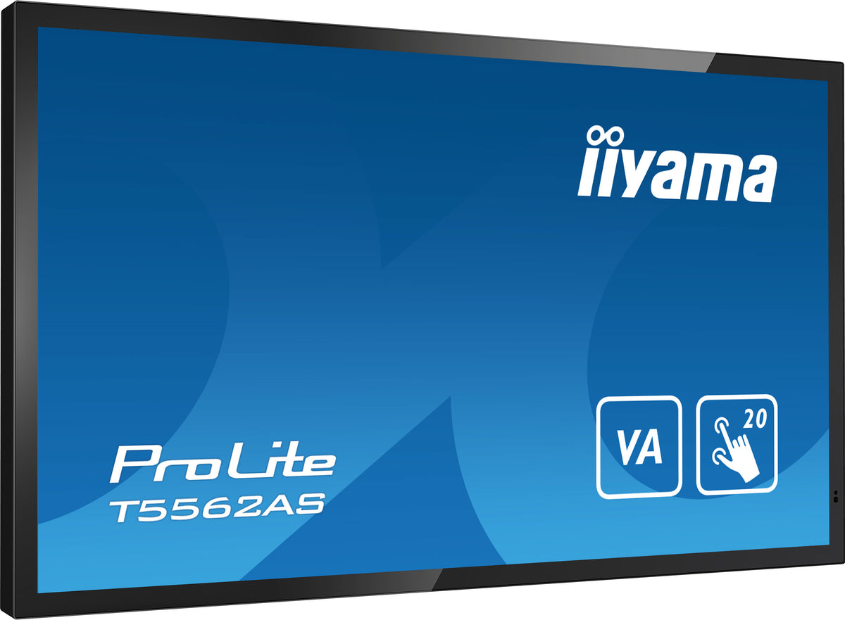 iiyama T5562AS-B1 Écran Interactif 54.6" 4K Ultra HD Tactile Android 8.0 Noir