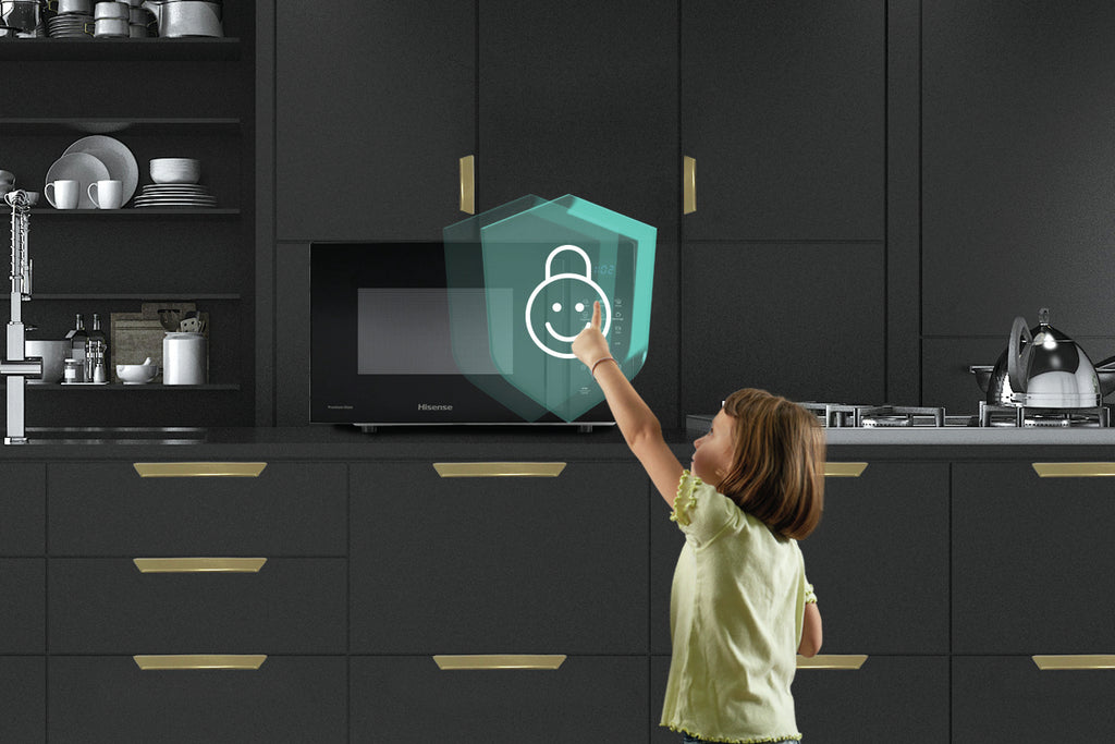 Hisense H23MOBSD1HG Noir Micro-ondes grill Comptoir 23 L 800 W - vue 5