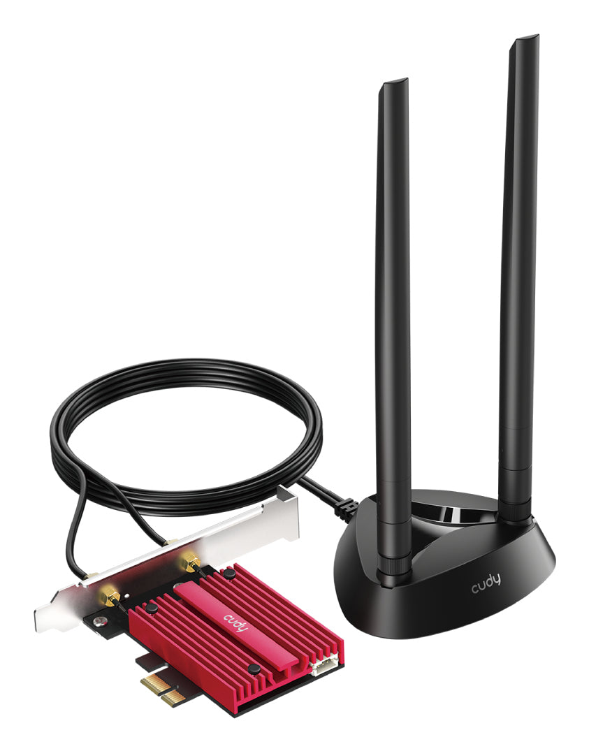 Cudy WE9300S carte réseau Interne WLAN / Bluetooth 5765 Mbit/s