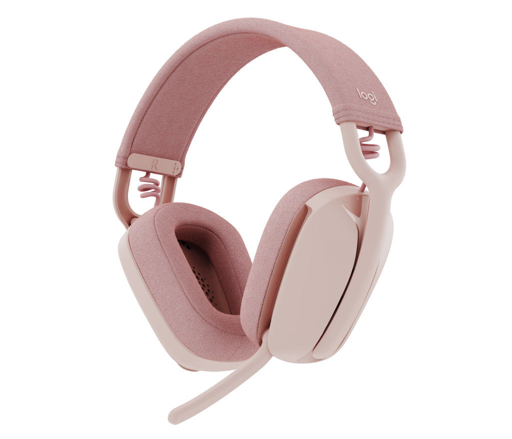 Logitech Zone Vibe 100 Trådløs Høretelefoner Pink