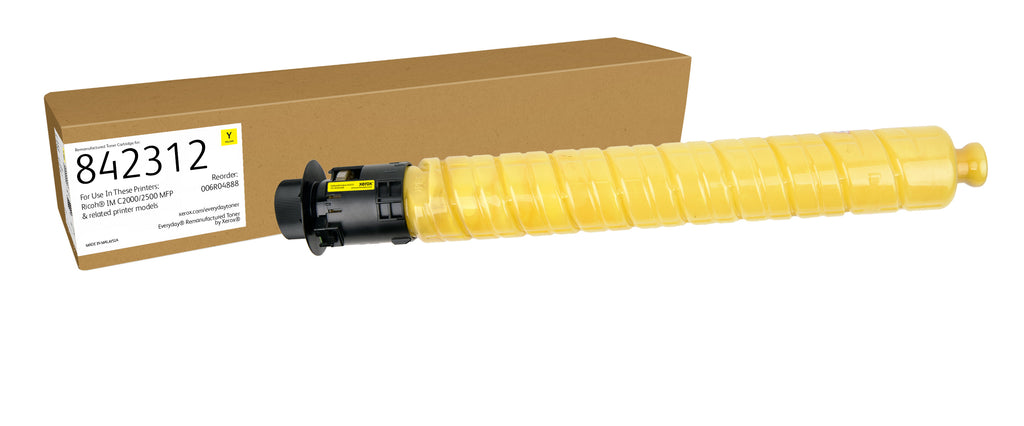 Toner remanufacturé Jaune Everyday™ de Xerox compatible avec Ricoh 842312, Capacité standard