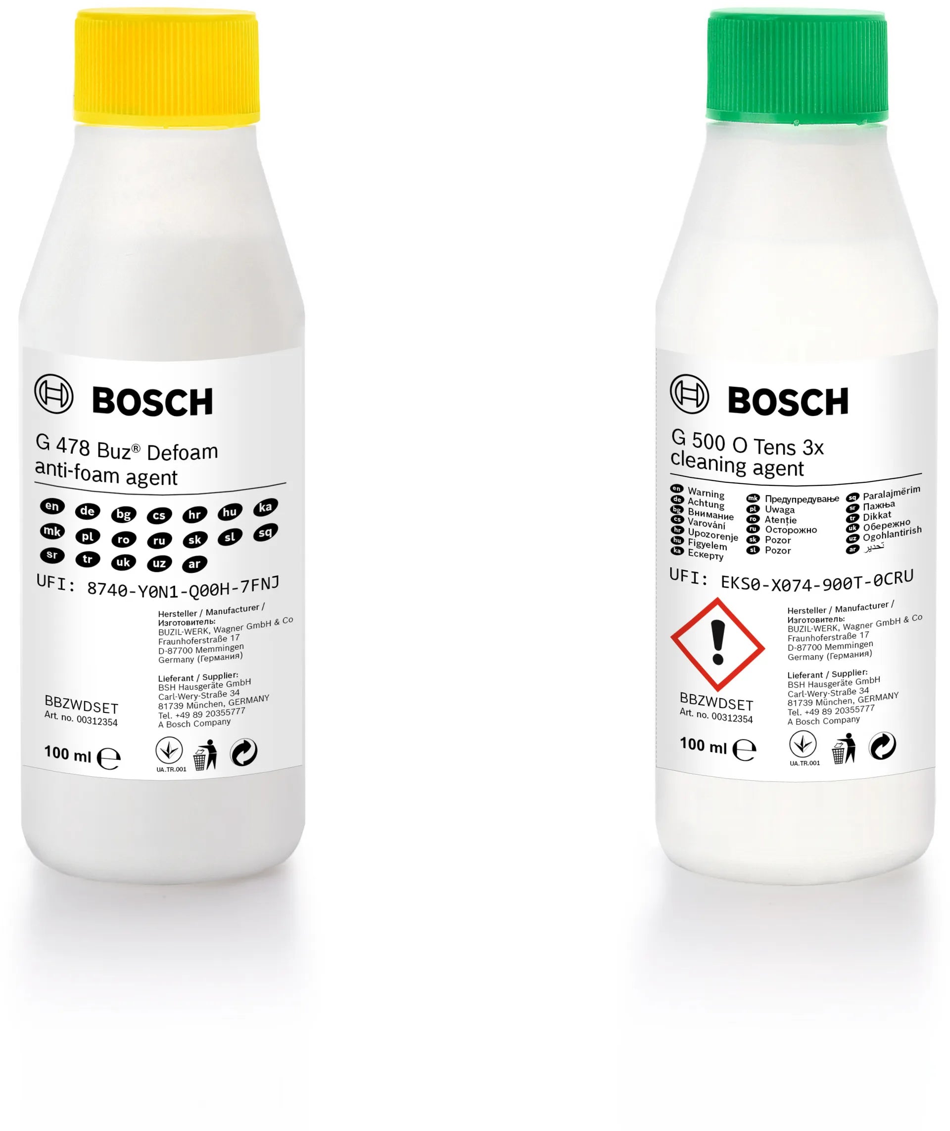 Bosch Bosch BBZWDSET Accessoire et fourniture pour aspirateur Solution de nettoyage Aspirateur réservoir cylindrique