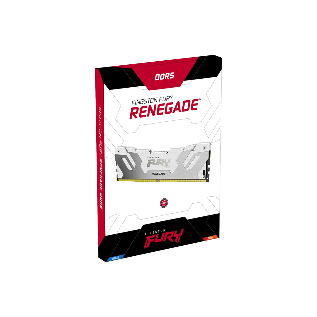 Kingston Technology FURY 32 Go 8000 MT/s DDR5 CL38 DIMM (kit de 2) Renegade White XMP