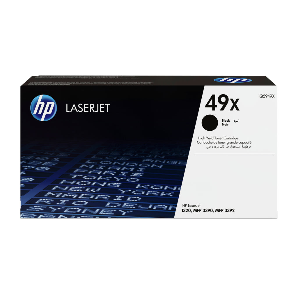 HP 49X Toner LaserJet Noir Grande Capacité Authentique