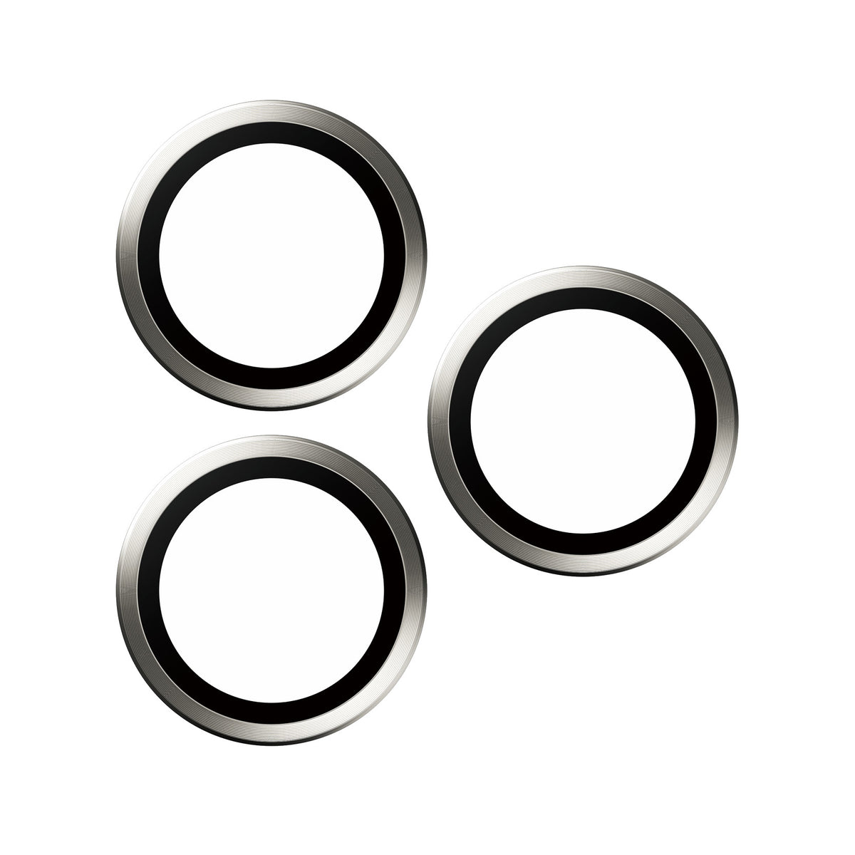 PanzerGlass Hoops Titanium Protecteur de Lentille de Caméra Transparent pour iPhone 15 Pro et 15 Pro Max