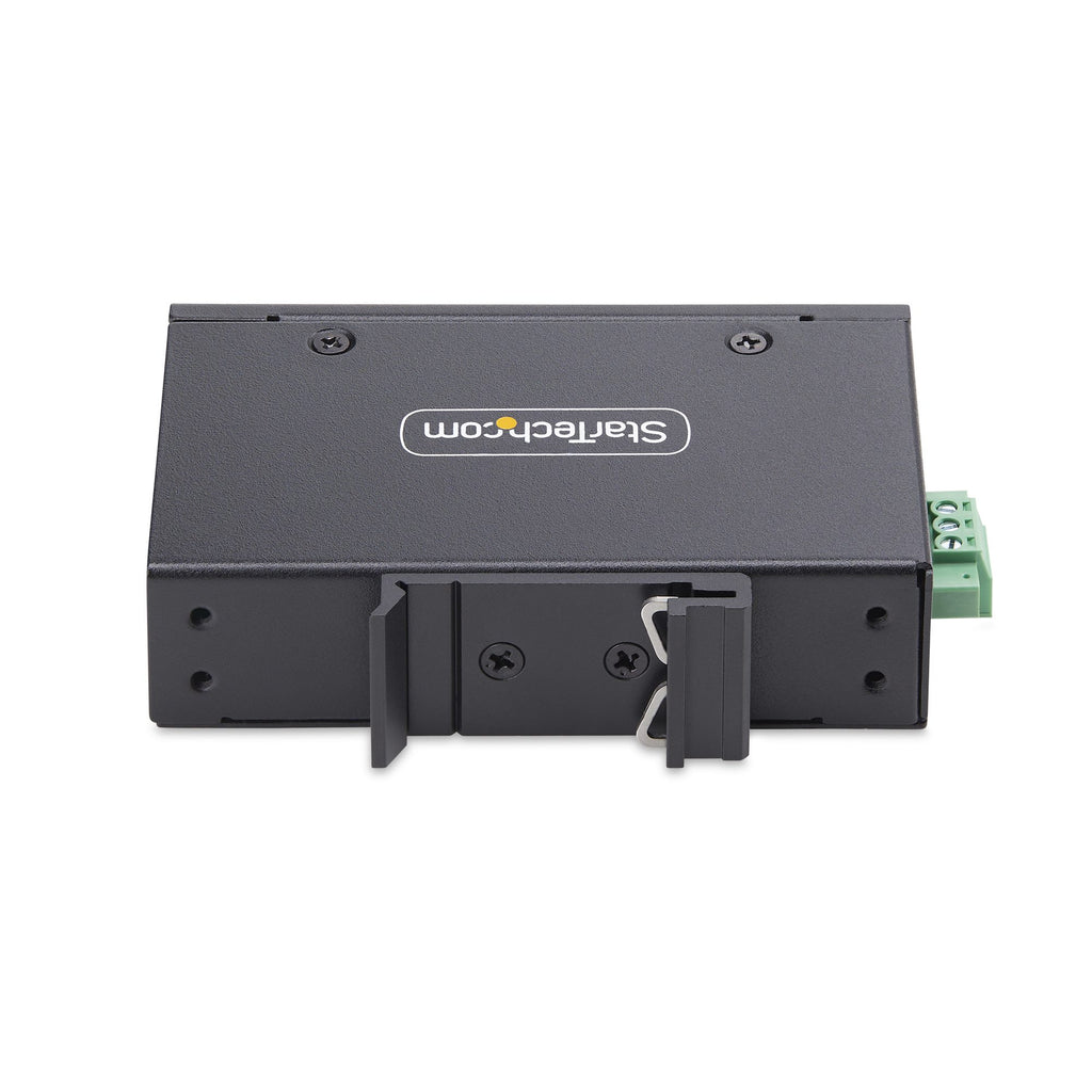 StarTech.com Switch Réseau Industriel 5 Ports Non Géré Gigabit Ethernet, Rail DIN/Mural, IP30, -40°C à 75°C, 9-60V DC, T