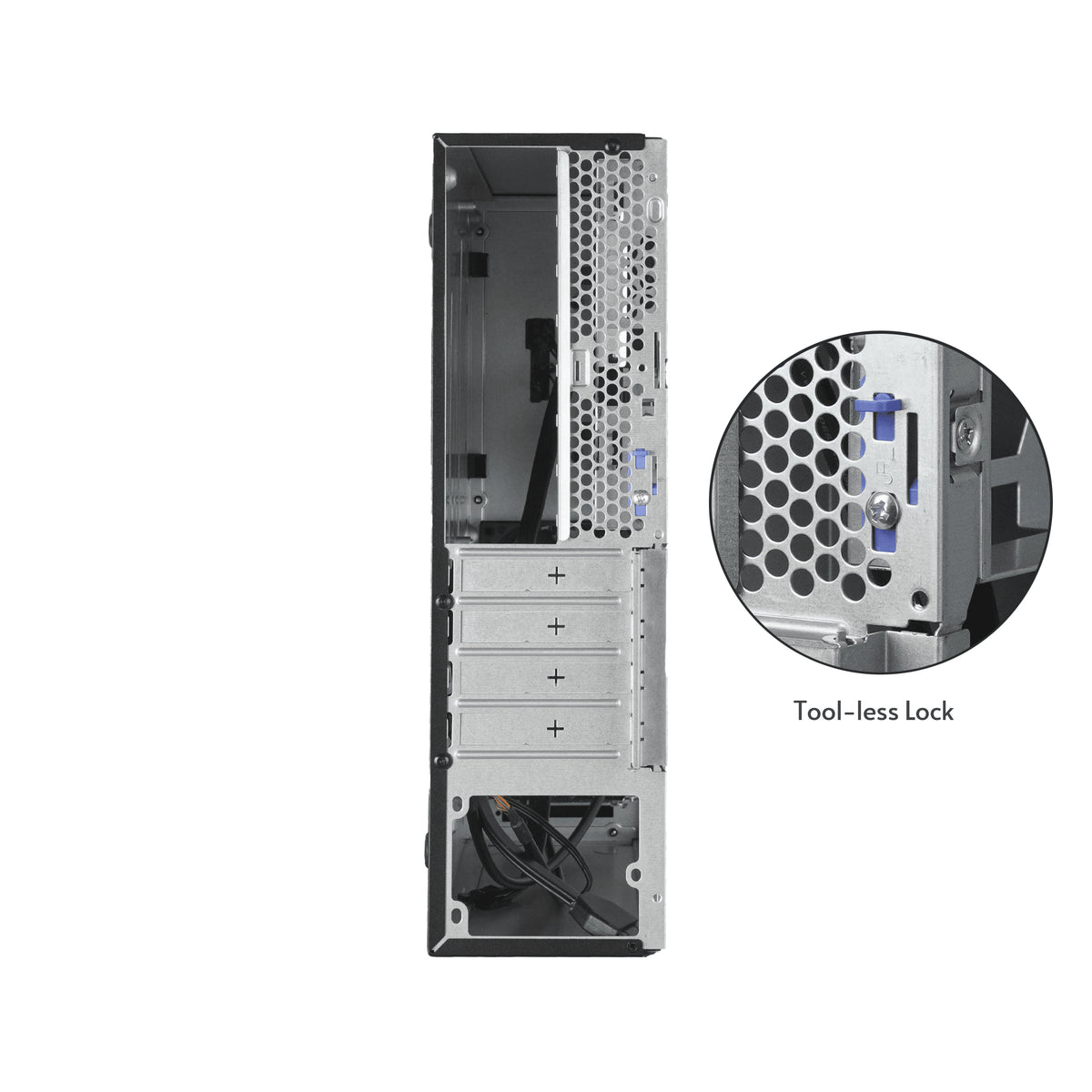 Chieftec BE-10B-300 unité centrale Small Form Factor (SFF) Noir 300 W
