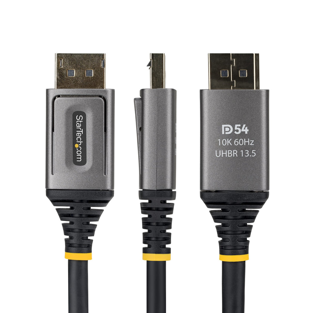 StarTech.com Câble DisplayPort 2.1 de 3m, Câble DisplayPort DP54 Certifié VESA, 8K 60Hz Non Compressé, 10K 60Hz/8K 144Hz