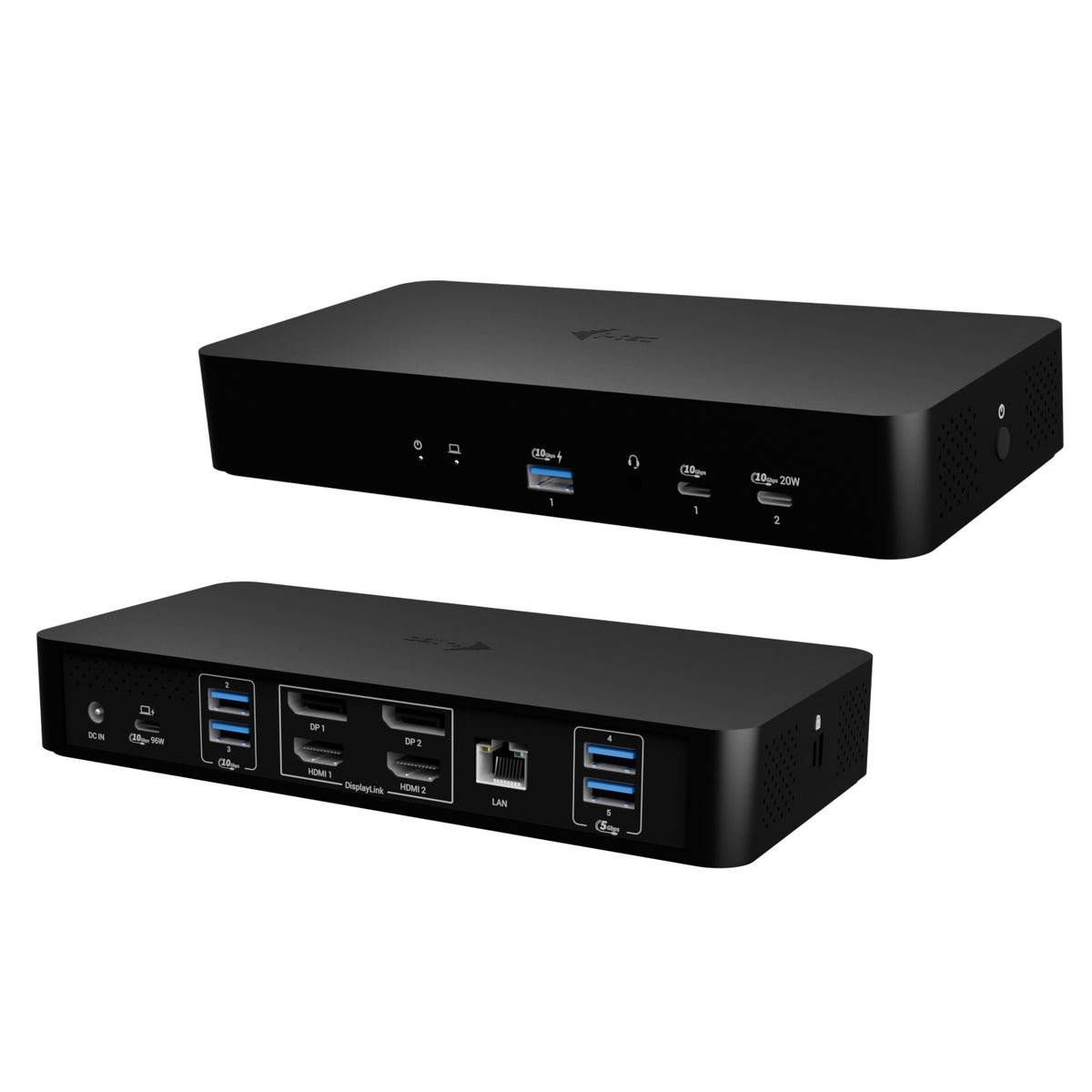 i-tec Station d'accueil Universelle Intelligent Dual Display Power Delivery 100W