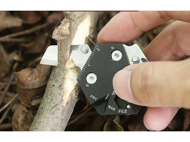 BRELOK MULTITOOL KLUCZE NARZEDZIA NÓŻ TORX KARTA