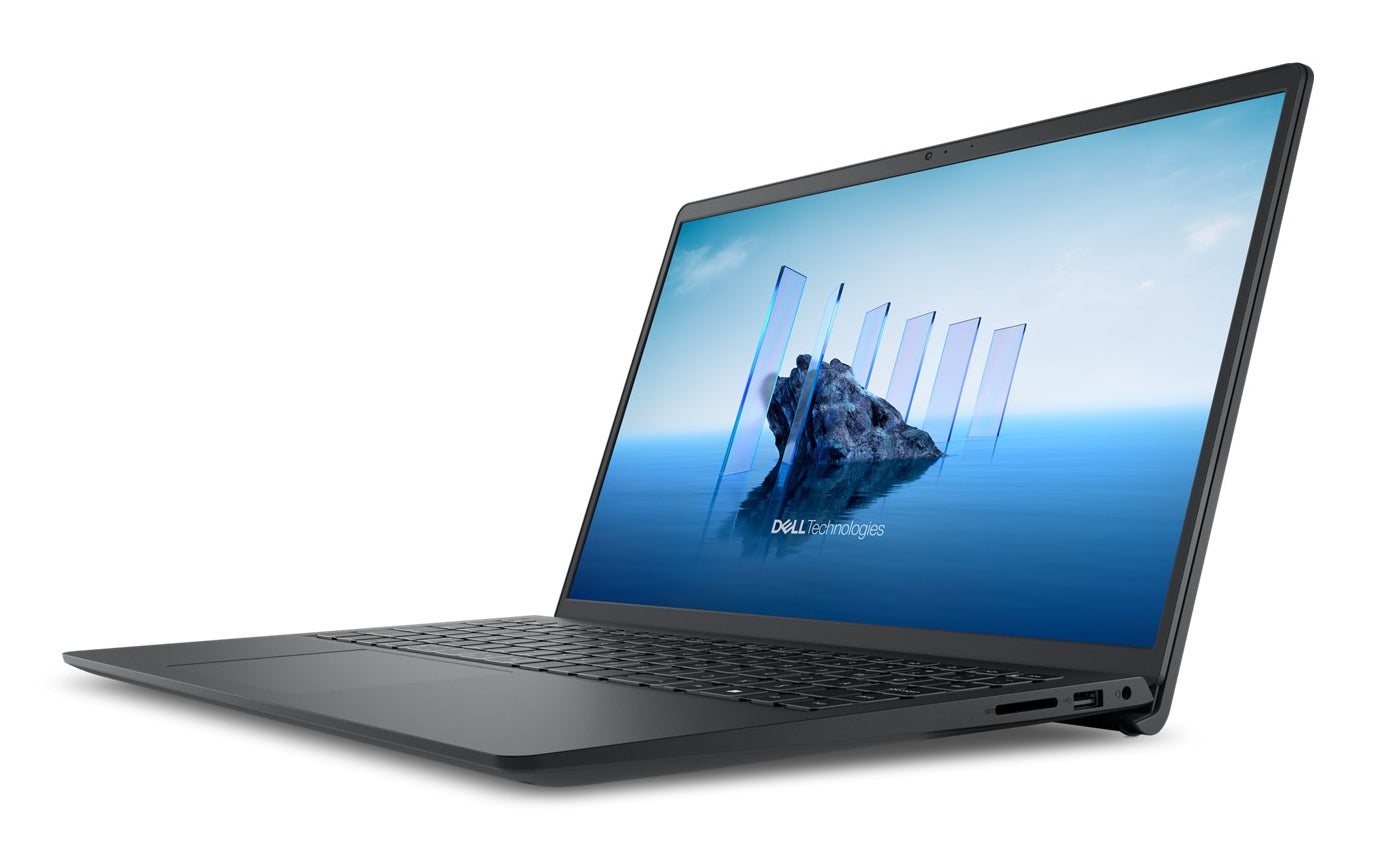 DELL Pro 15 Essential PV15250 Intel® Core™ i5 i5-1334U Ordinateur portable 39,6 cm (15.6") Full HD 16 Go DDR5-SDRAM 512 Go SSD Wi-Fi 6 (802.11ax) Windows 11 Pro Nordique Noir