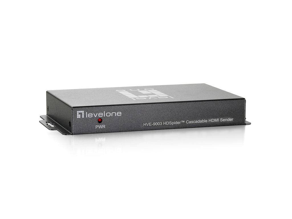LevelOne HVE-9003 Émetteur d'Extension Audio/Vidéo HDMI Gris