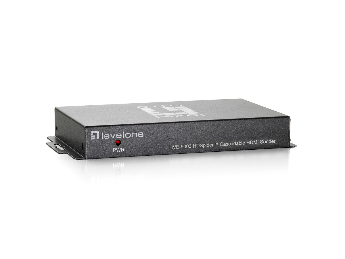 LevelOne HVE-9003 Émetteur d'Extension Audio/Vidéo HDMI Gris