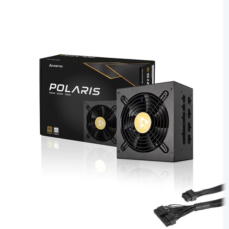 Chieftec Polaris Alimentation 750W 80 PLUS Gold ATX PS/2 Modulaire Noir