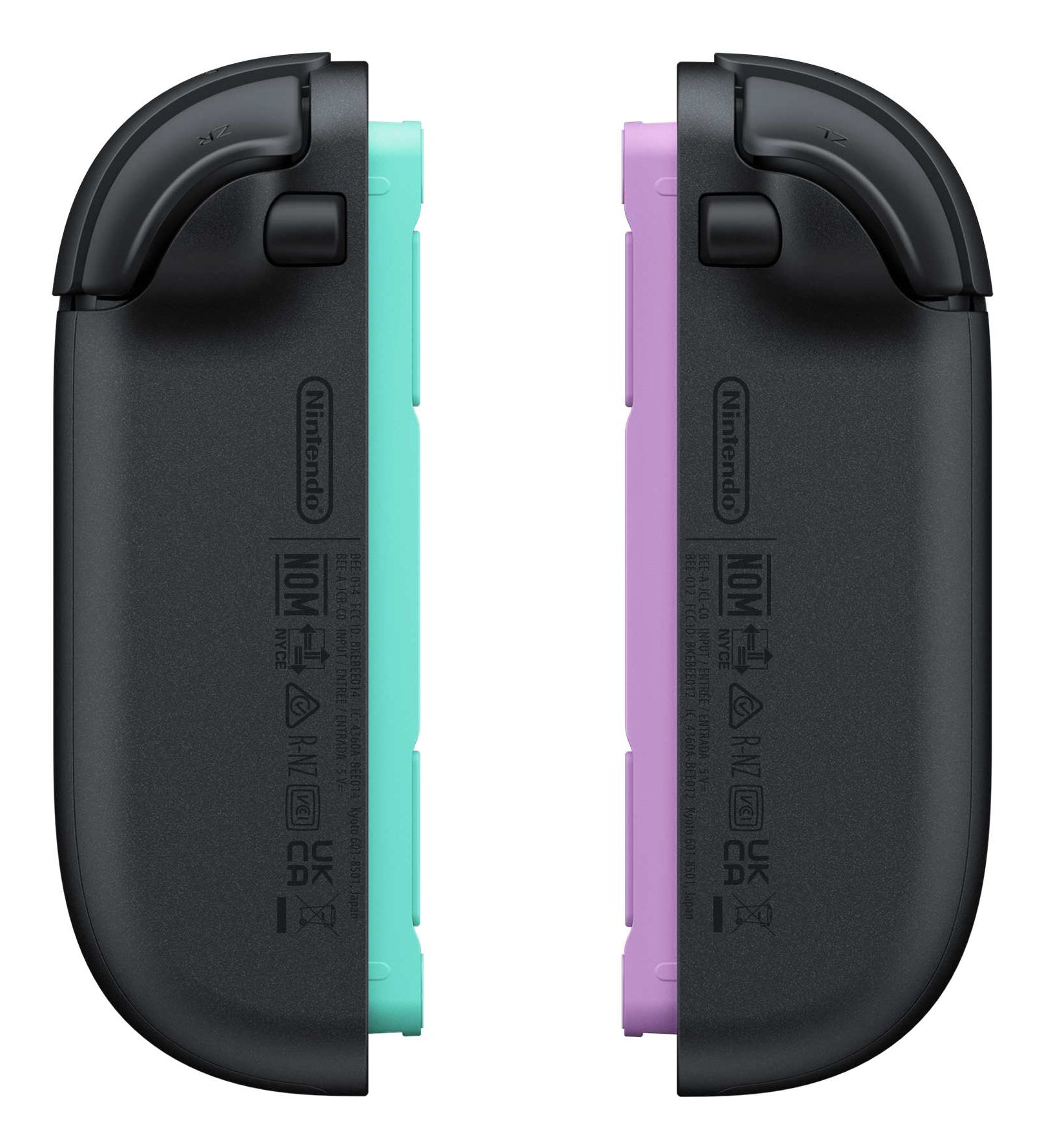 Nintendo Joy-Con 2 Noir, Vert clair, Violet Bluetooth Manette de jeu Analogique/Numérique Nintendo Switch 2