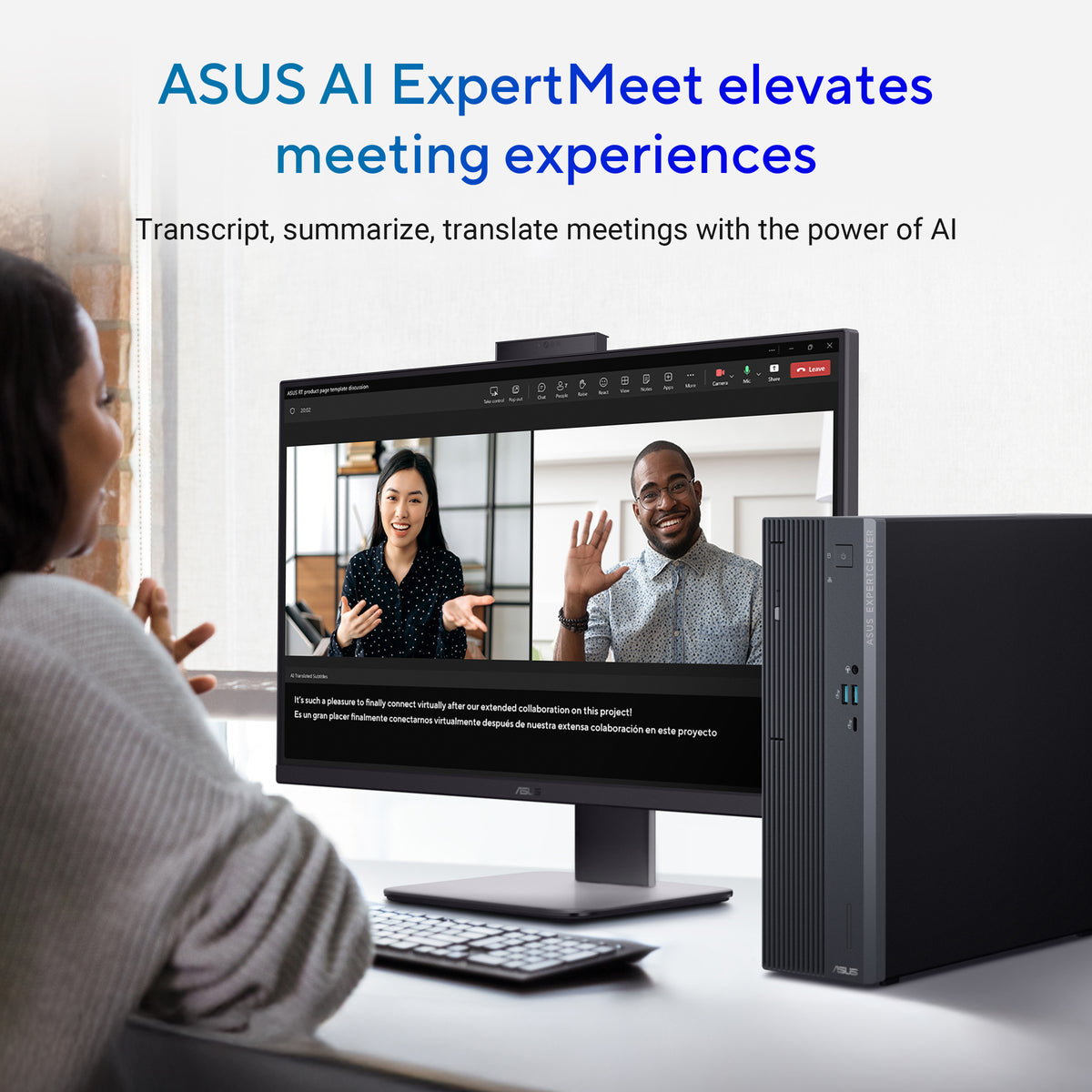 ASUS ExpertCenter P500 SFF P500SV-05210H009X Intel Core 5 210H 16 GB DDR5-SDRAM 512 GB SSD Windows 11 Pro PC Gris