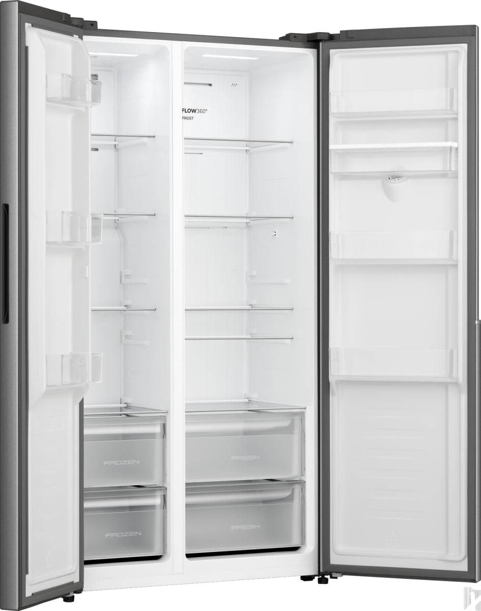 Gorenje NRS917E41XWD frigo américain Pose libre 541 L Gris