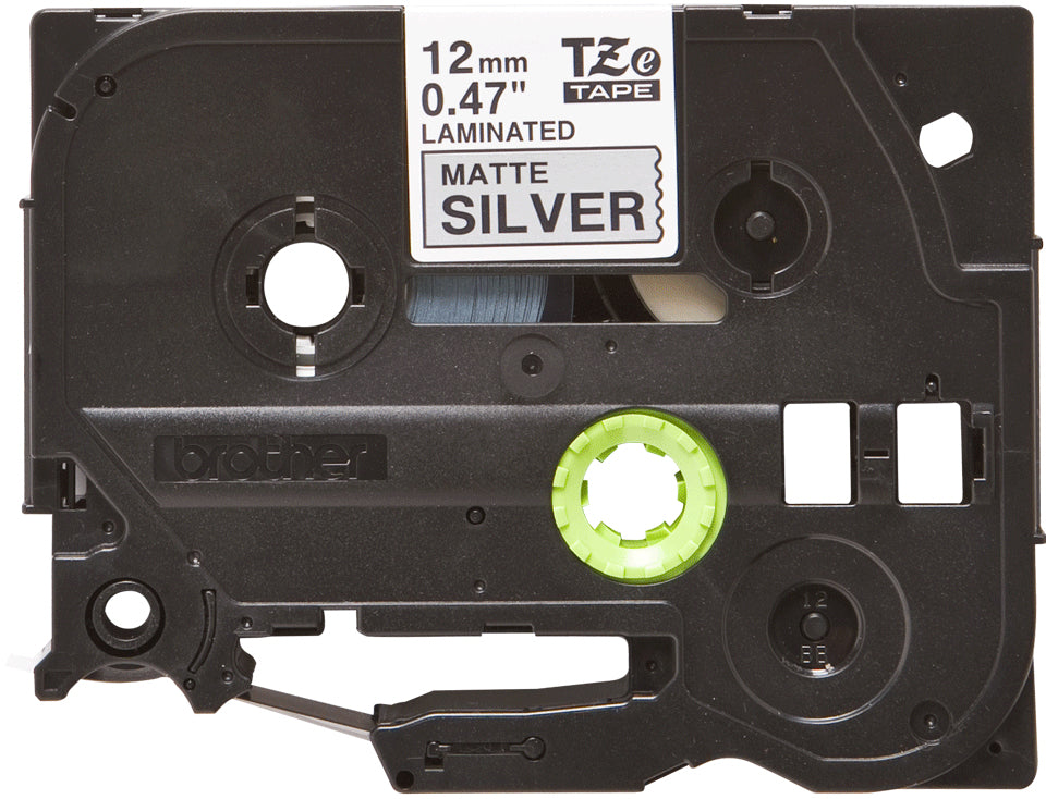 Brother TZE-M931 ruban d'étiquette Noir sur argent