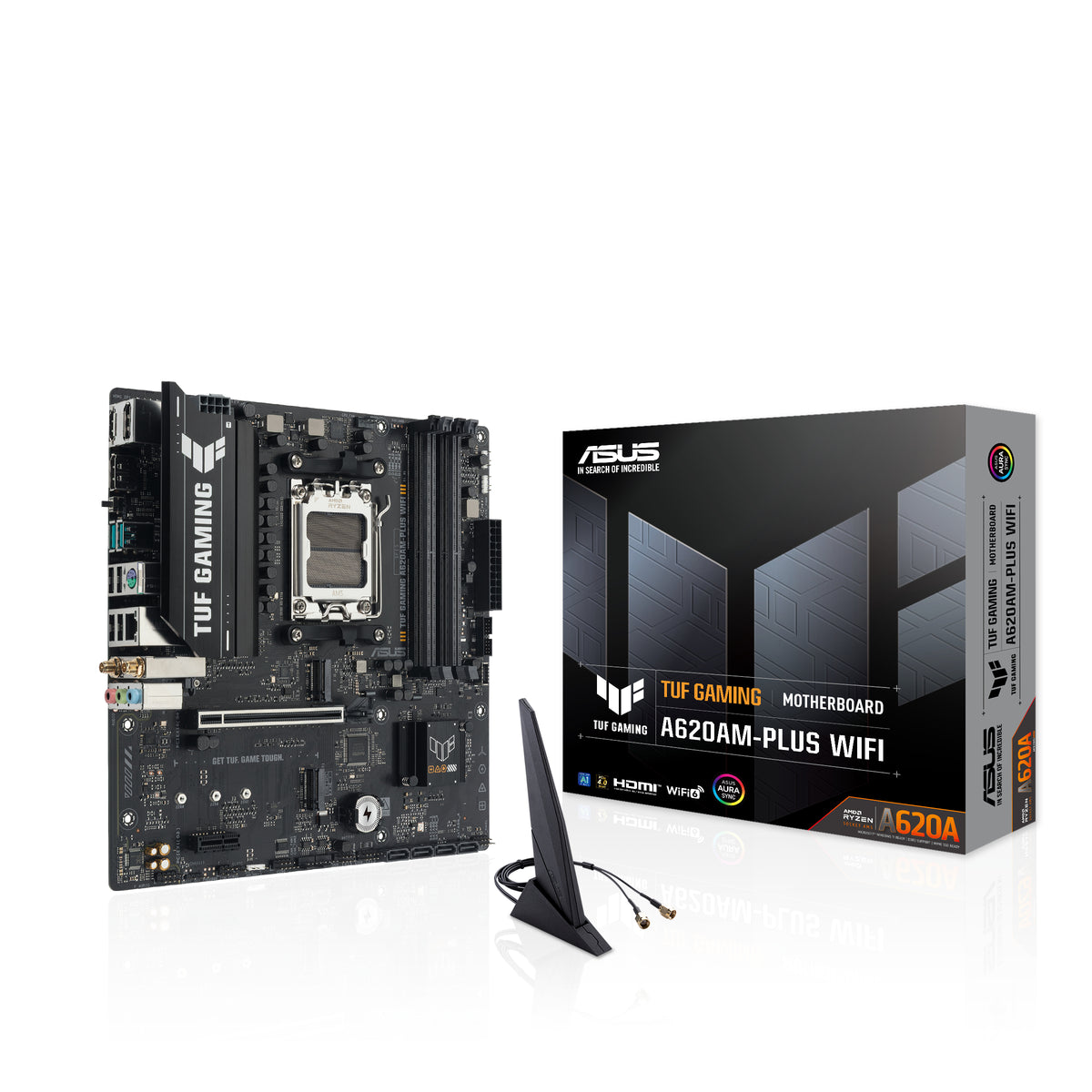 ASUS TUF GAMING A620AM-PLUS WIFI AMD A620A Emplacement AM5 micro ATX
