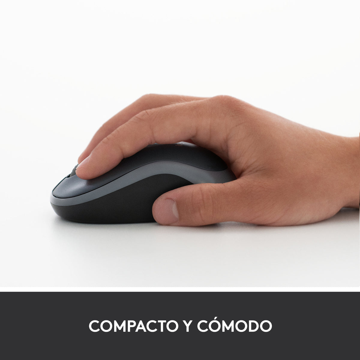 COMPUTER MOUSE LOGITECH M185 GREY