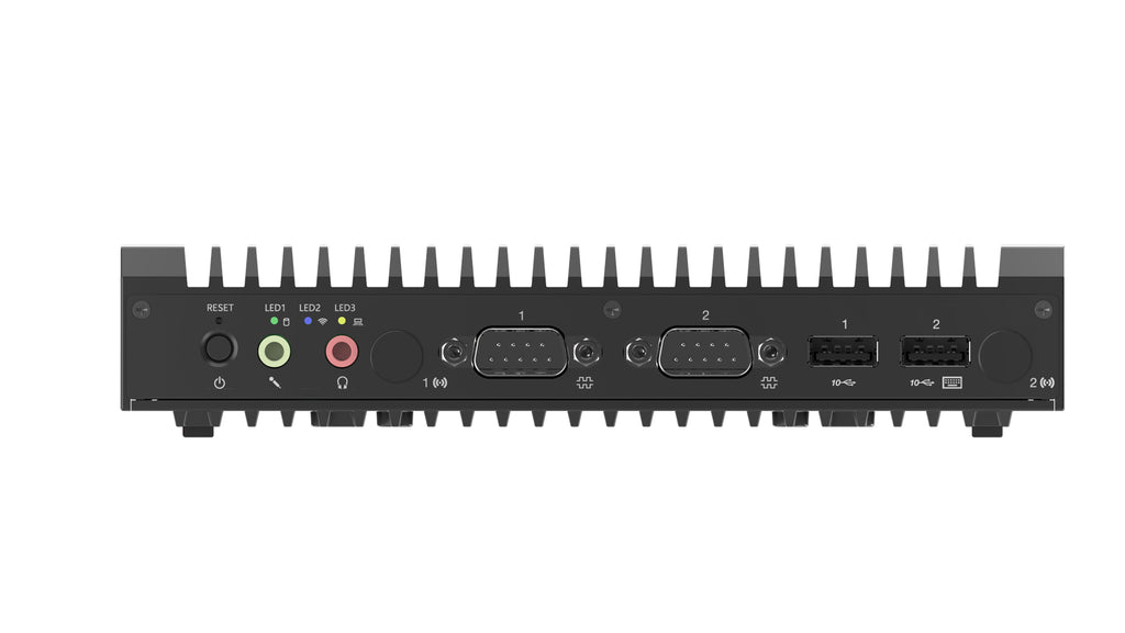 Lenovo ThinkEdge SE10 Mini PC Intel Atom x6425RE 8 Go DDR4 256 Go SSD Windows 11 IoT Enterprise Noir