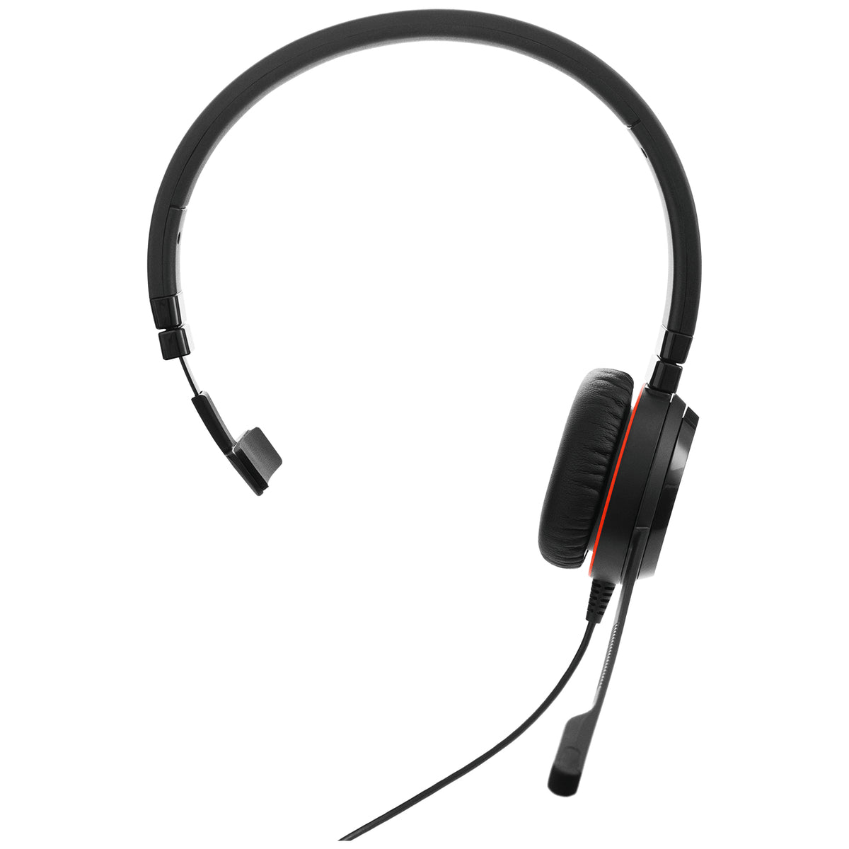 Jabra Evolve 20 SE Casque Filaire USB Type-C / Type-A pour Bureau et Centre d'appels, Noir
