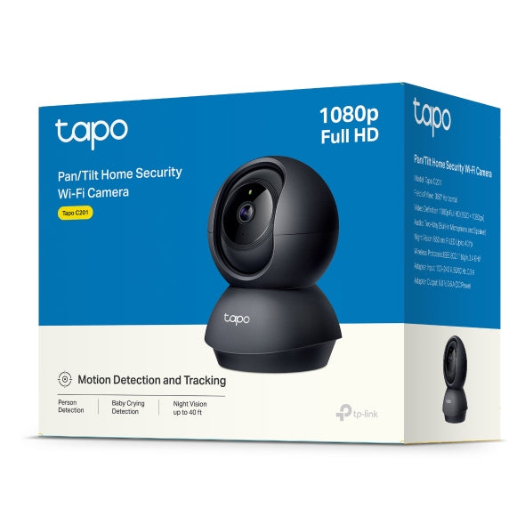 TP-Link TAPO C201 caméra de sécurité Caméra de sécurité IP Intérieure 1920 x 1080 pixels Sur bureau/mural