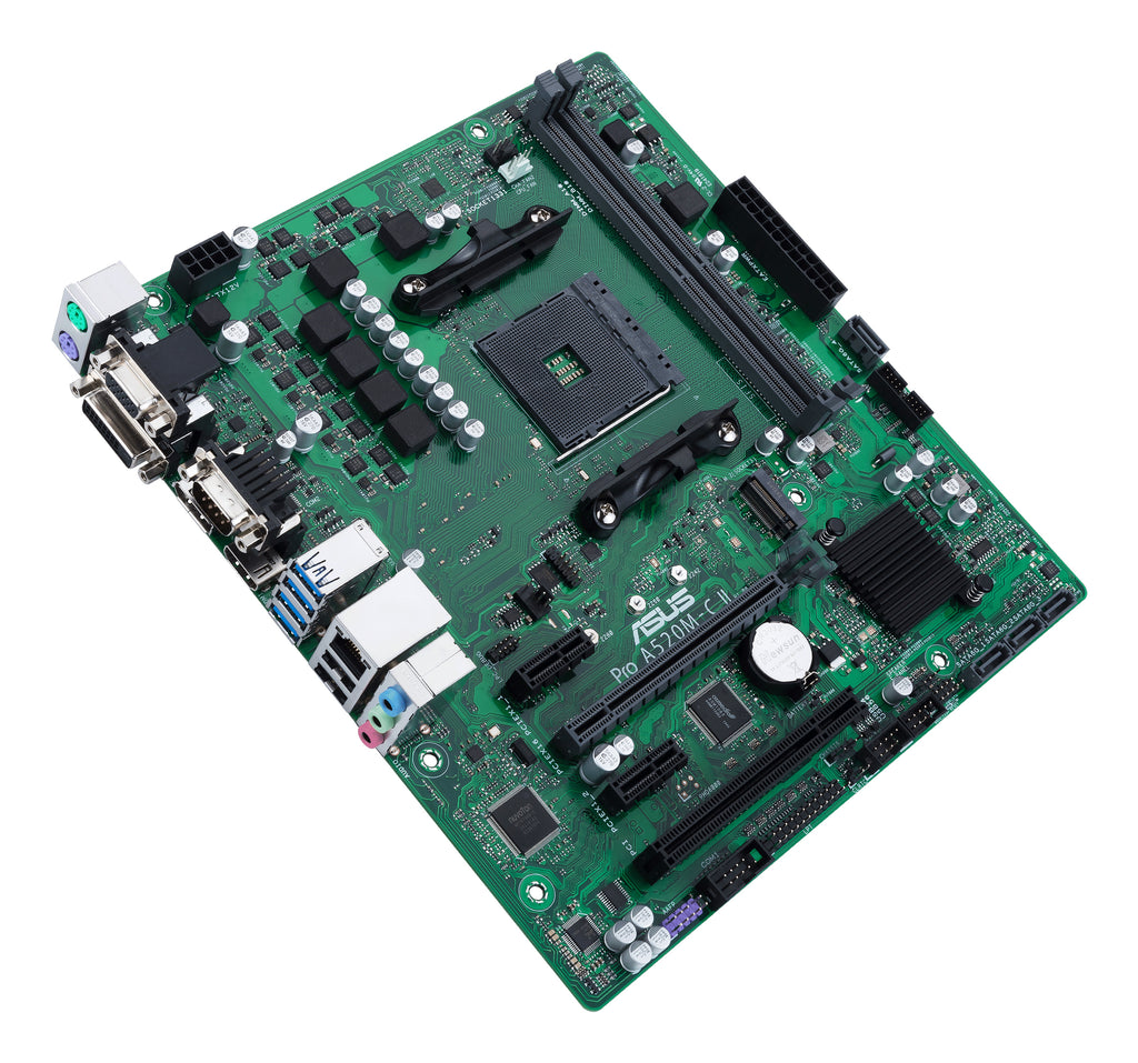 ASUS PRO A520M-C II/CSM AMD A520 Emplacement AM4 micro ATX