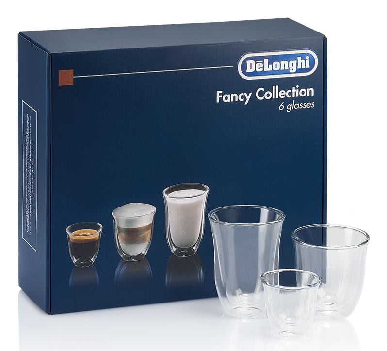 De’Longhi DLKC302 Set de 6 Verres Translucides