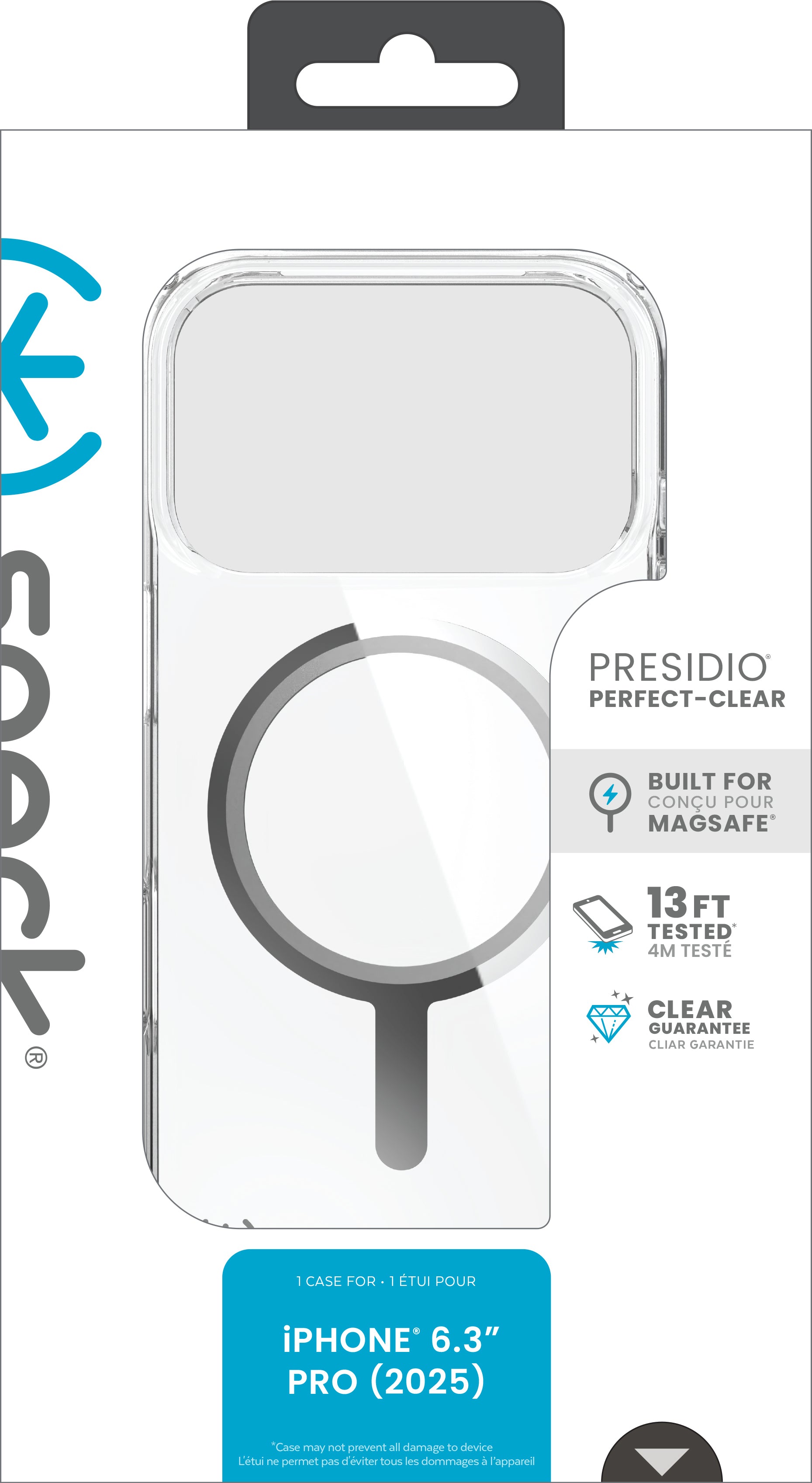 Speck 150972-3240 coque de protection pour téléphones portables 16 cm (6.3") Housse Transparent