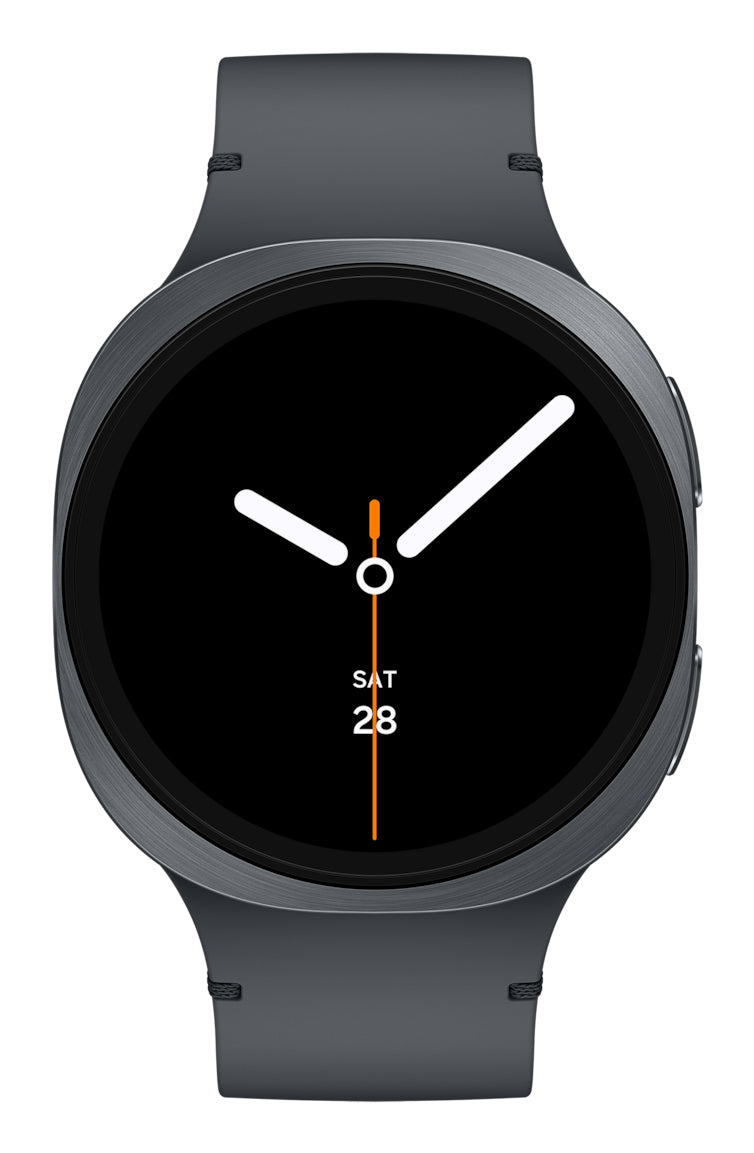 Samsung Samsung Galaxy Watch 8 3,81 cm (1.5") AMOLED 44 mm Numérique 480 x 480 pixels Écran tactile Graphite Wifi GPS (satellite)