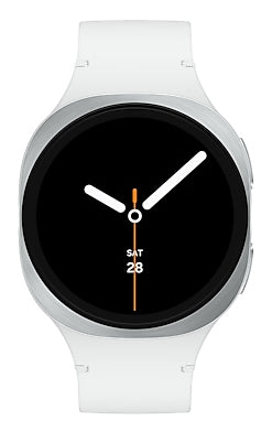 Samsung Galaxy Watch 8 3,3 cm (1.3") AMOLED 40 mm Numérique 438 x 438 pixels Écran tactile Argent Wifi GPS (satellite)