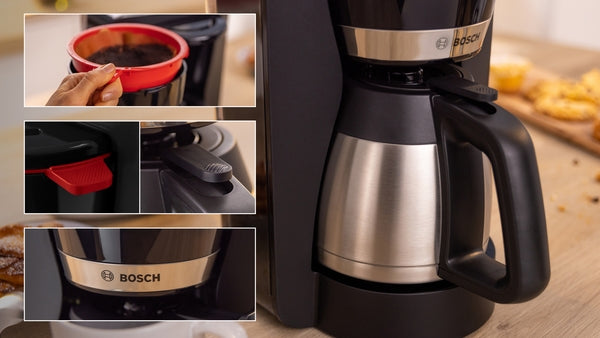 Bosch Bosch TKA6M273 machine à café Machine à café filtre 1,1 L