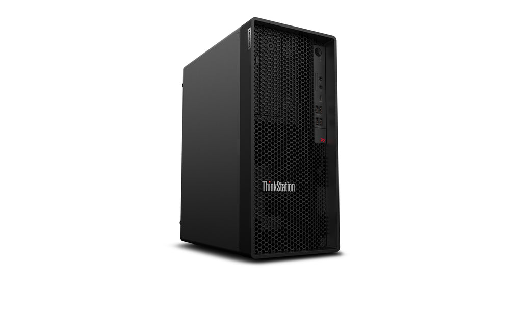 Lenovo ThinkStation P2 Tower Gen 2 Intel Core Ultra 9 285 32 Go DDR5-SDRAM 1 To SSD NVIDIA GeForce RTX 5070 Windows 11 Pro Station de travail Noir
