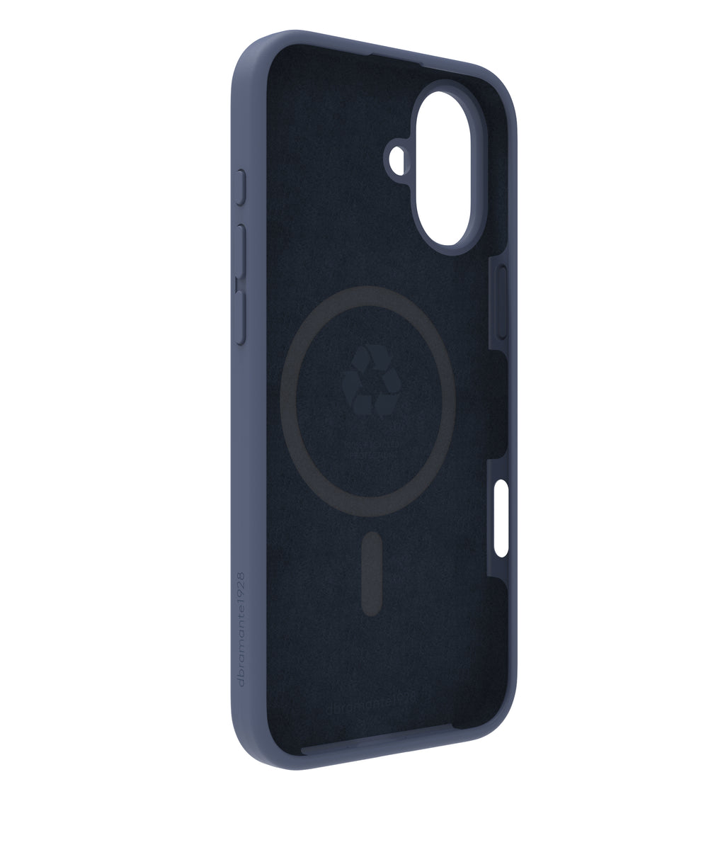 dbramante1928 Monaco MagSafe Coque de Protection pour iPhone 16 Plus 6.7", Bleu