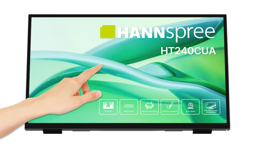 Hannspree HT240CUA Écran Tactile PC 23.8" Full HD LED 1920 x 1080 pixels Noir