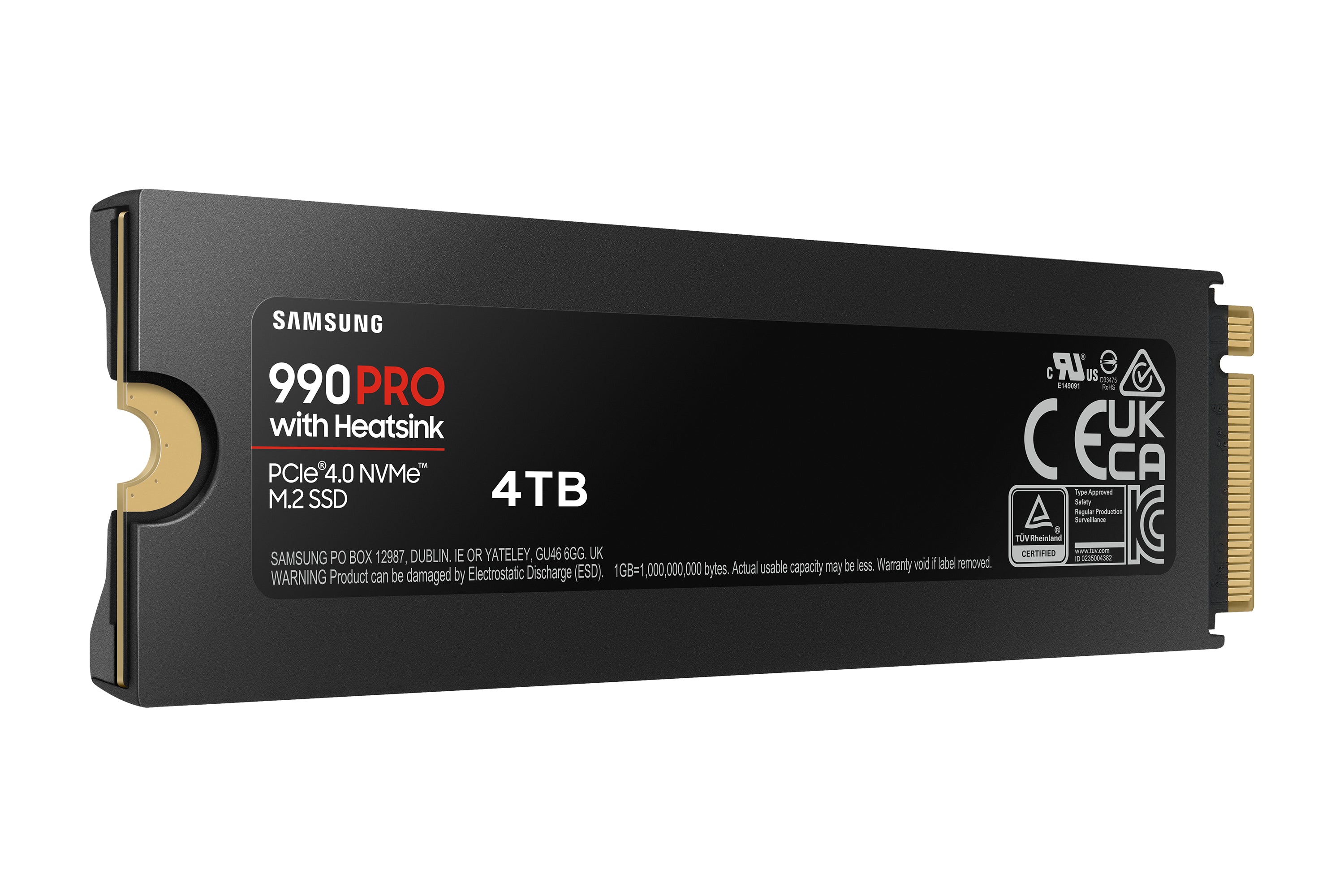 Samsung Samsung 990 Pro 4 To M.2 PCI Express 4.0 NVMe V-NAND TLC