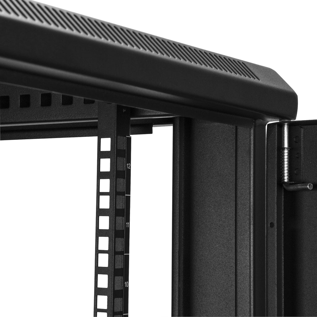 StarTech.com Armoire Rack Serveur 12U 19" Verrouillable avec Roulettes et Rails Ajustables