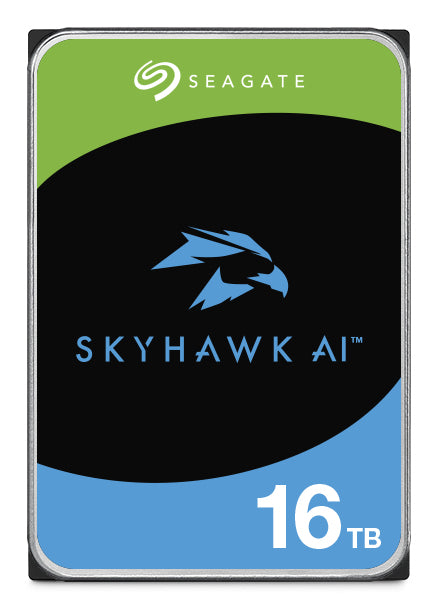 Seagate SkyHawk AI ST16000VE005 disque dur 16 To 7200 tr/min 512 Mo 3.5" Série ATA III