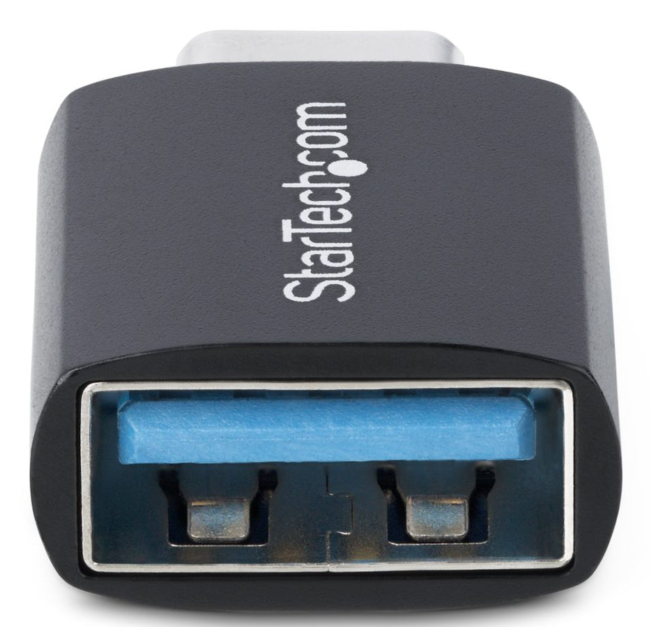 StarTech.com Adaptateur USB-C vers USB-A, USB 5Gbps, 3A, Convertisseur USB-C Mâle vers USB-A Femelle, Boîtier Métallique Durable - Compatible Thunderbolt