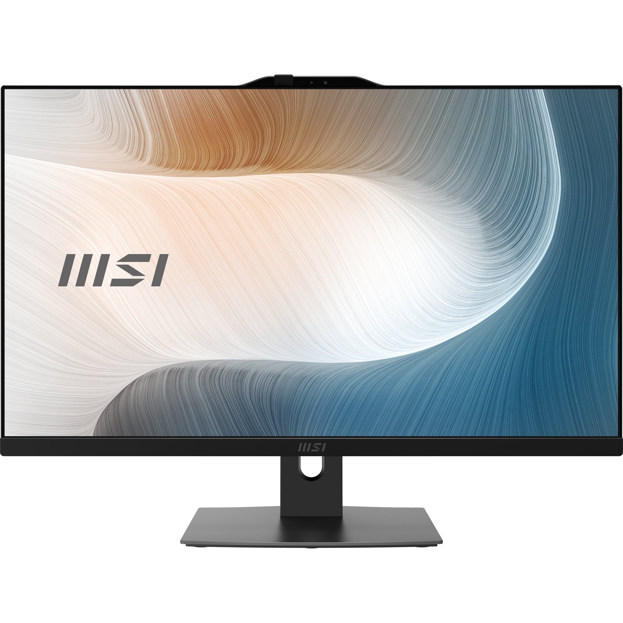 MSI Modern AM242P 1M-1848AT Intel Core 3 100U 60,5 cm (23.8") 1920 x 1080 pixels PC All-in-One 8 Go DDR5-SDRAM 256 Go SSD Windows 11 Pro Wi-Fi 6E (802.11ax) Noir