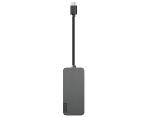 Lenovo USB-C to 4 Port USB-A Hub Grå