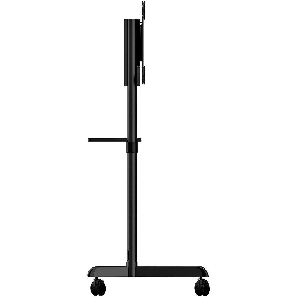StarTech.com Chariot Meuble TV - Support TV sur Roulettes Portable pour Écrans VESA 37-70" (70kg) - Pied TV avec Étagère de Rangement - Inclinable - Gabarit de Montage Universel Télévision - vue 3